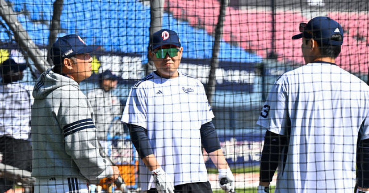 아직 타율 .118…그래도 할 일 하는 21년차 베테랑 포수 양의지, "아직 100% 아니다…" [오!쎈 잠실]