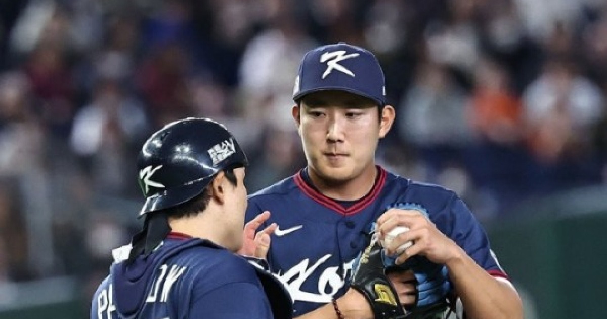 호주전 선발 손주영, 팔꿈치 이상으로 마이애미행 포기...귀국 결정