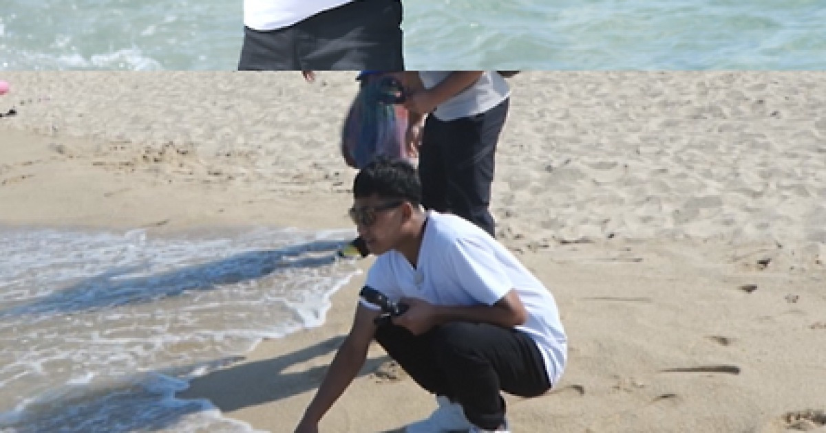 ‘어서와 한국은’ 라이X타망, 첫 바다