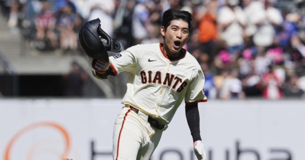 이정후, MLB 첫 끝내기 안타…샌프란시스코도 5연승
