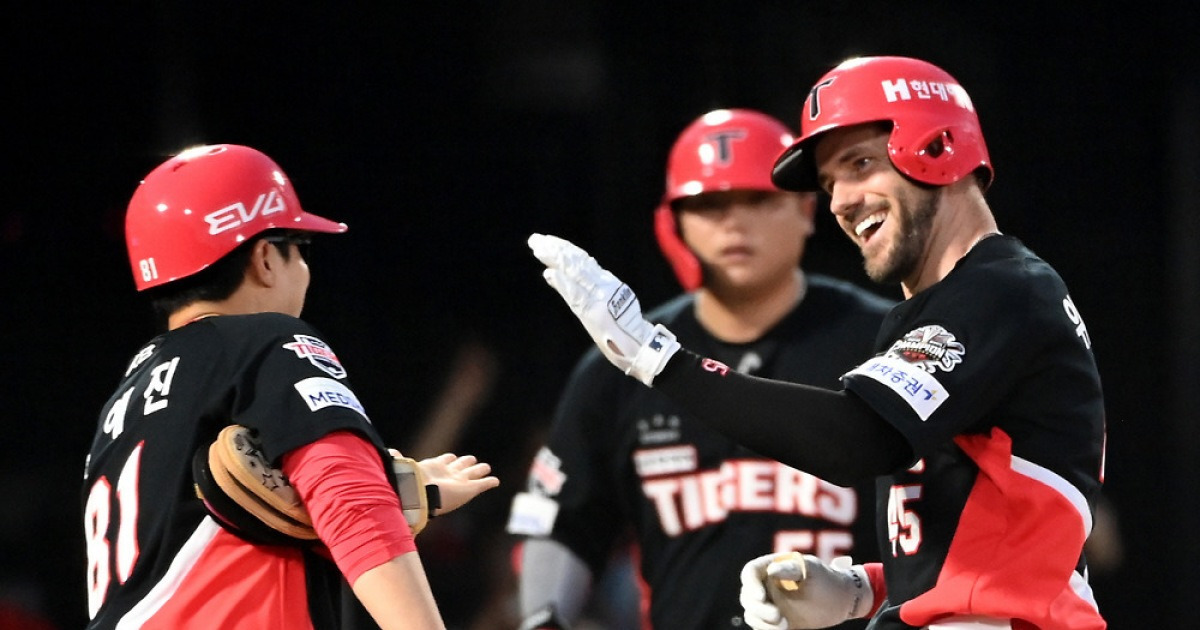 물 들어오는 KIA, 대진도 대박! → 경쟁자들은 LG 만나는데.. 9등 10등 잡고 내친김에 3위까지 보인