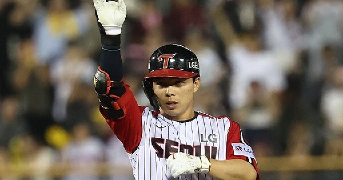 홍창기 없어도 LG가 강한 이유, 신민재-문성주의 존재감[초점]