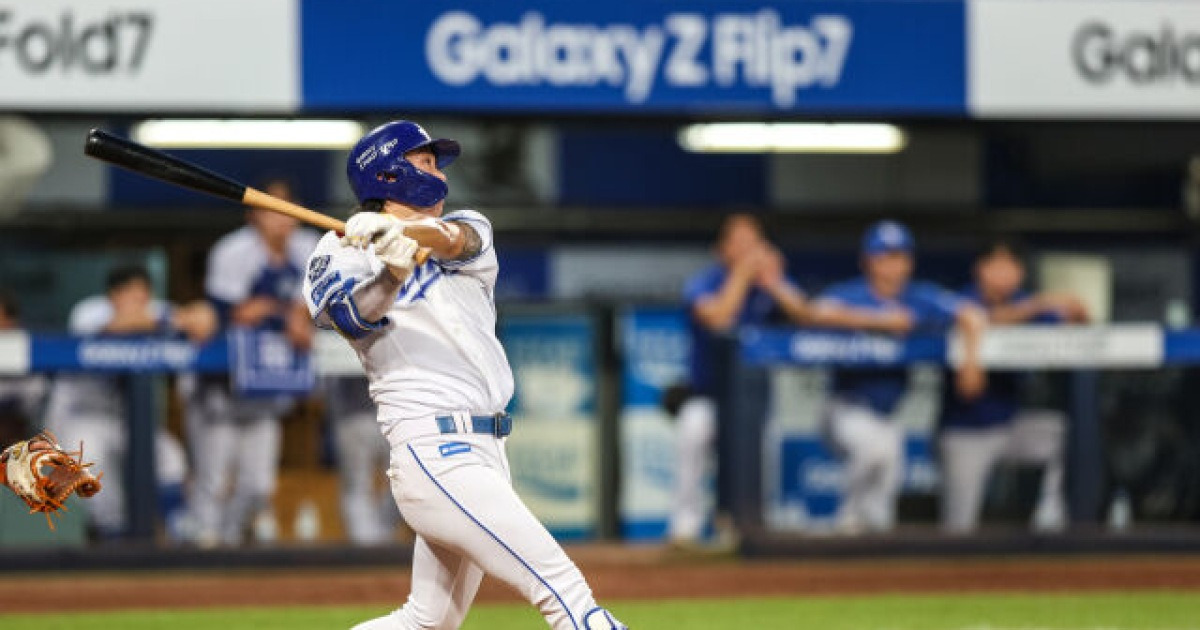 '국민 유격수 말이 옳았다' 김영웅 대체자 689일 만에 홈런→25세 포수 데뷔 첫 만루포, 삼성 타격