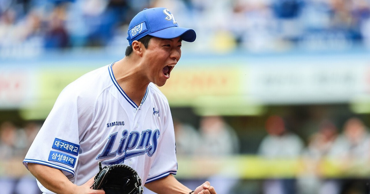 '우승 후보' 삼성에 천군만마가 돌아온다! 158km '포스트 오승환' "곧 마운드 올라간다"
