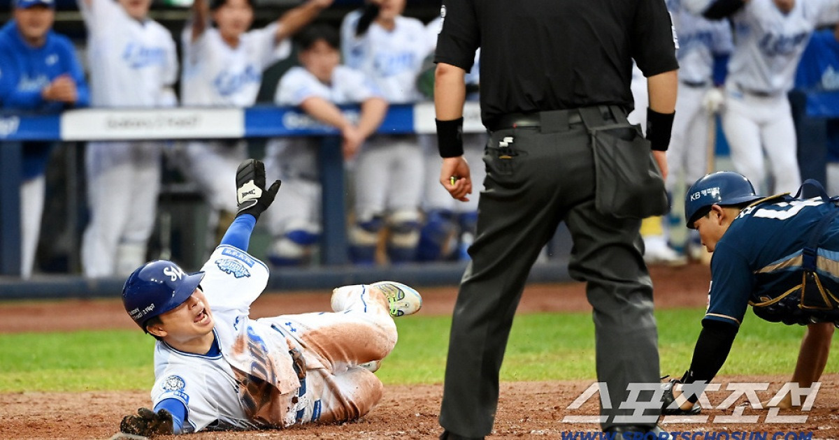 '승리 당했다' 달랑 1안타 치고 이겼다...기적의 생존 삼성, 준PO 올라갔는데 걱정이네 [WC2 현장]