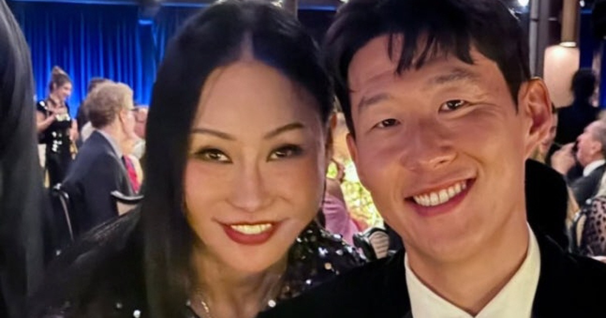 'LA 컬처퀸과 찰칵' 손흥민, 톰 행크스-패리스 힐튼-알리샤 키스 등과 파티서 나란히→LA 거물 '인