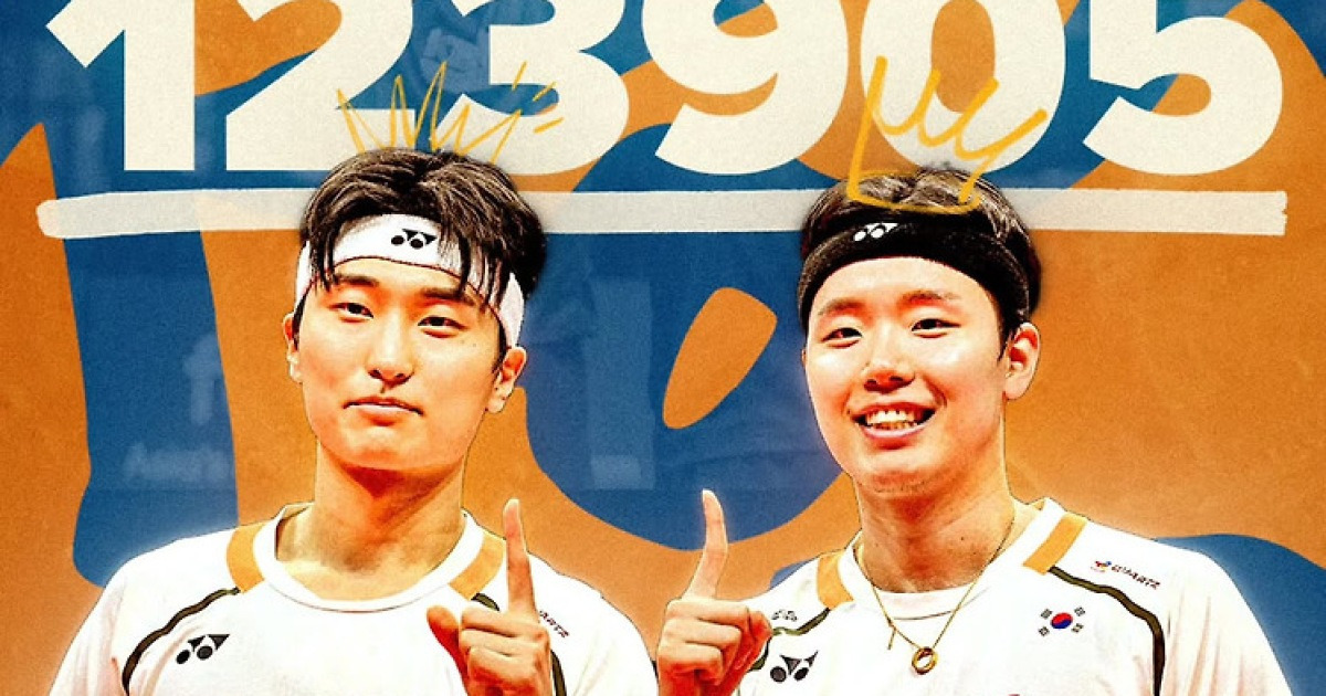 [오피셜] 한국 배드민턴 세계신기록 세웠다…그런데 안세영 아니네→서승재-김원호, 5개 종목 통
