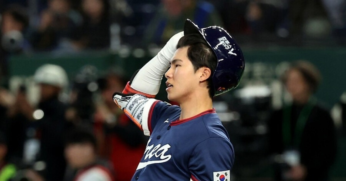 '10타수 1안타' 급격하게 식은 방망이, 결국 고개 숙인 김혜성 "내가 안타 쳤더라면…"