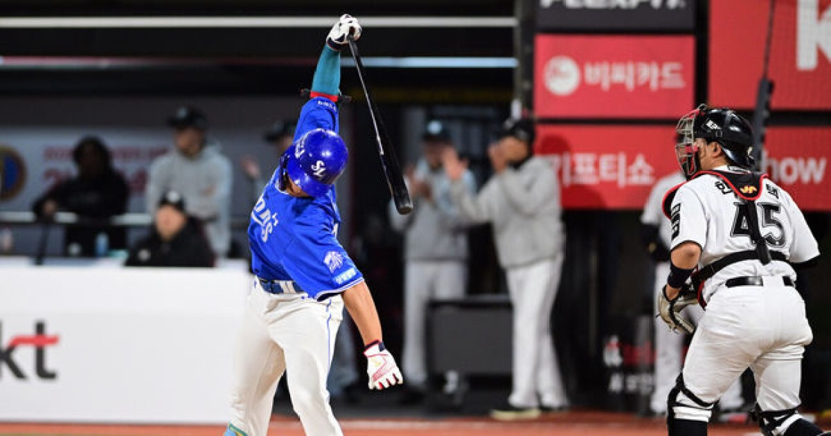 분노 폭발! 방망이 내던진 김영웅, 사령탑 왜 감쌌나 “그런 표현도 할 줄 알아야, 삼성 선수들 