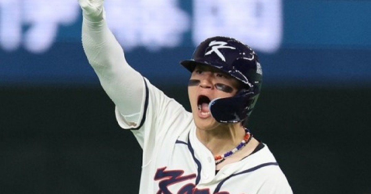 'MLB 스카우트 20개 팀이 지켜봤다' 김도영, WBC 조별리그서 세계 무대 존재감 각인