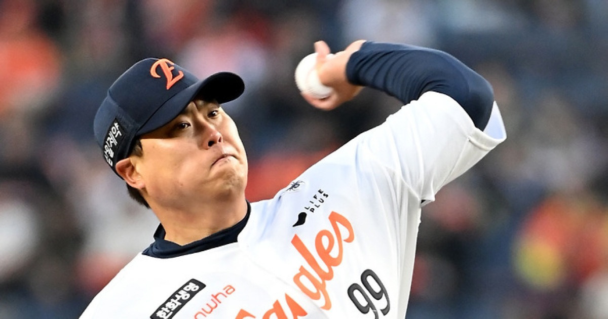 그 '알까기'만 아니었어도…한화서 더 커진 Ryu의 존재감, 고영표에 판정승 → 5이닝 '역투' [대전