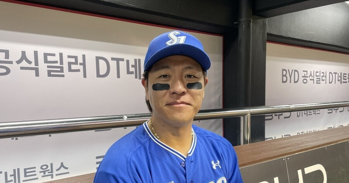 "나도 당황했다" 5G 15타수 무안타, 신경 쓰일 수밖에…강민호가 꼽은 완벽 부활 비결은?