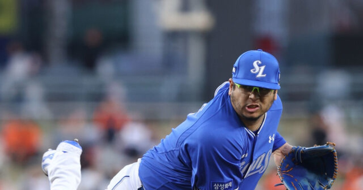 후라도야 그렇게 됐다, 삼성 '패패패패패패패' 끊기 위해 에이스 출격…그런데 맞상대가 국대 에