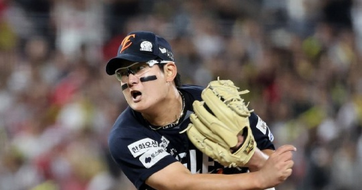 '2위의 역설' 한화, 김서현 급추락으로 팬들 우려..."불펜 집단 부진"