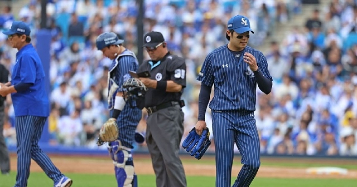 “버릇없는 후배 단 한 명도 없다”…‘원태인 논란’ 진화 나선 강민호