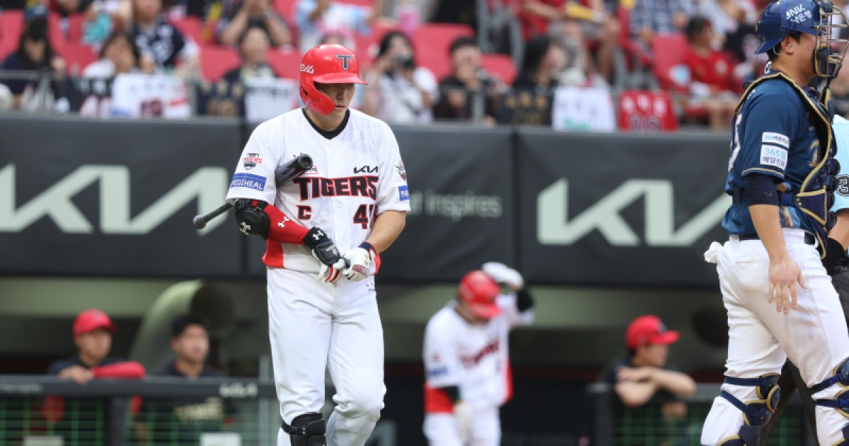 "10경기 정도는 치러야" 0.167 나성범의 부진과 이범호 감독의 예상