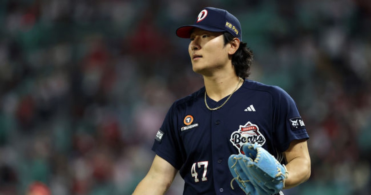 '패패패패패' 롯데 무기력 5연패→단독 꼴찌 추락...'곽빈 첫 승+정수빈 3타점' 두산 시즌 첫 4연승