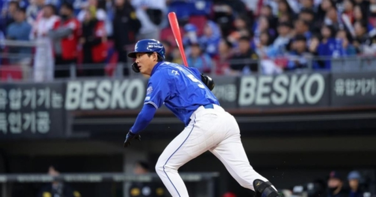 “잘 나가던 삼성에 악재”…구자욱 갈비뼈 실금, 전력 이탈