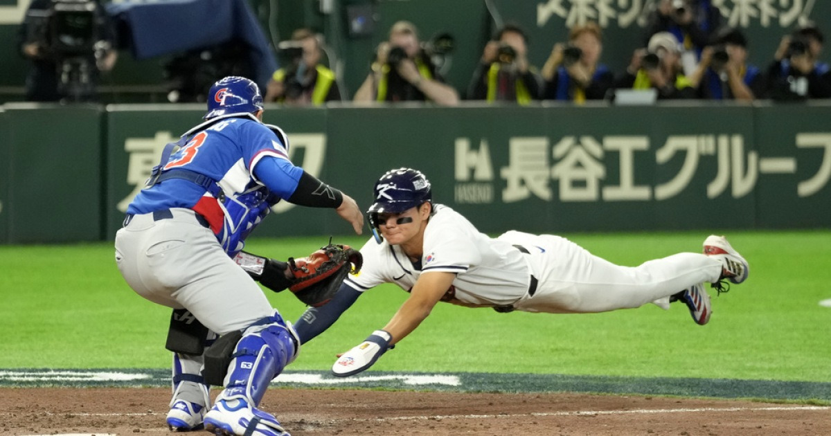 류지현호 대표팀, 대만에 승부치기 끝에 4-5 패배..벼랑 끝 몰렸다