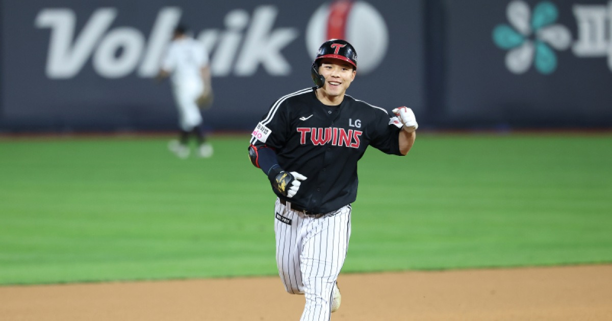 '역시 1위' LG 이걸 뒤집네, 1:3→3:3→3:6→5:6→5:8→10:8 [IS 수원]