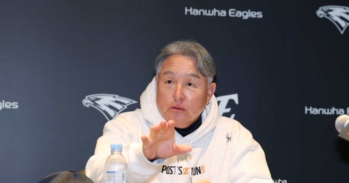 김경문 감독 “오늘은 외국인 두 명으로…김서현은 다음 기회에”