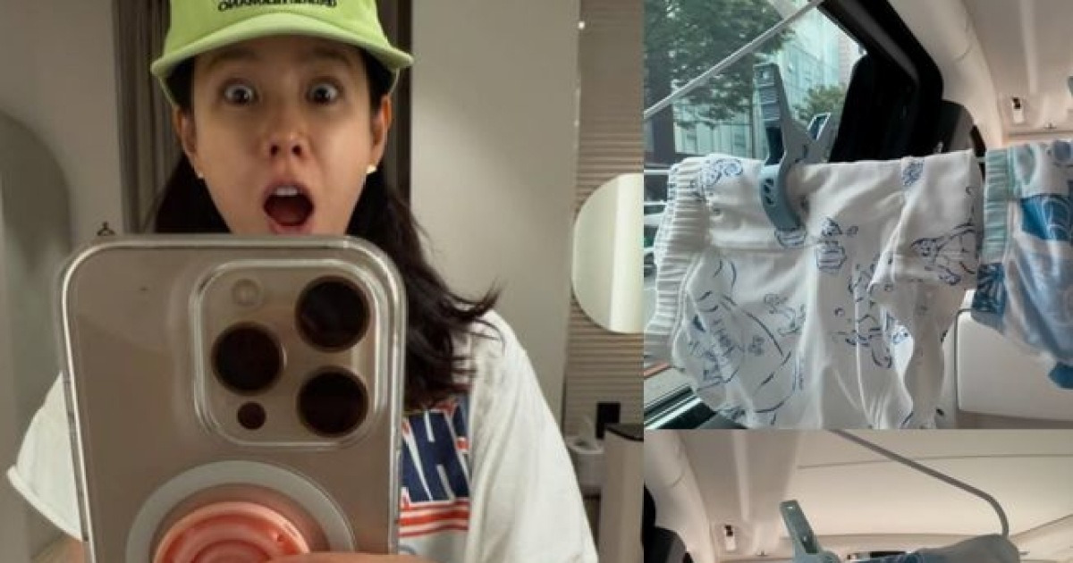 "♥현빈 고생했어" 손예진, 아들 어린이집 방학 끝나고 평화 찾은 워킹맘