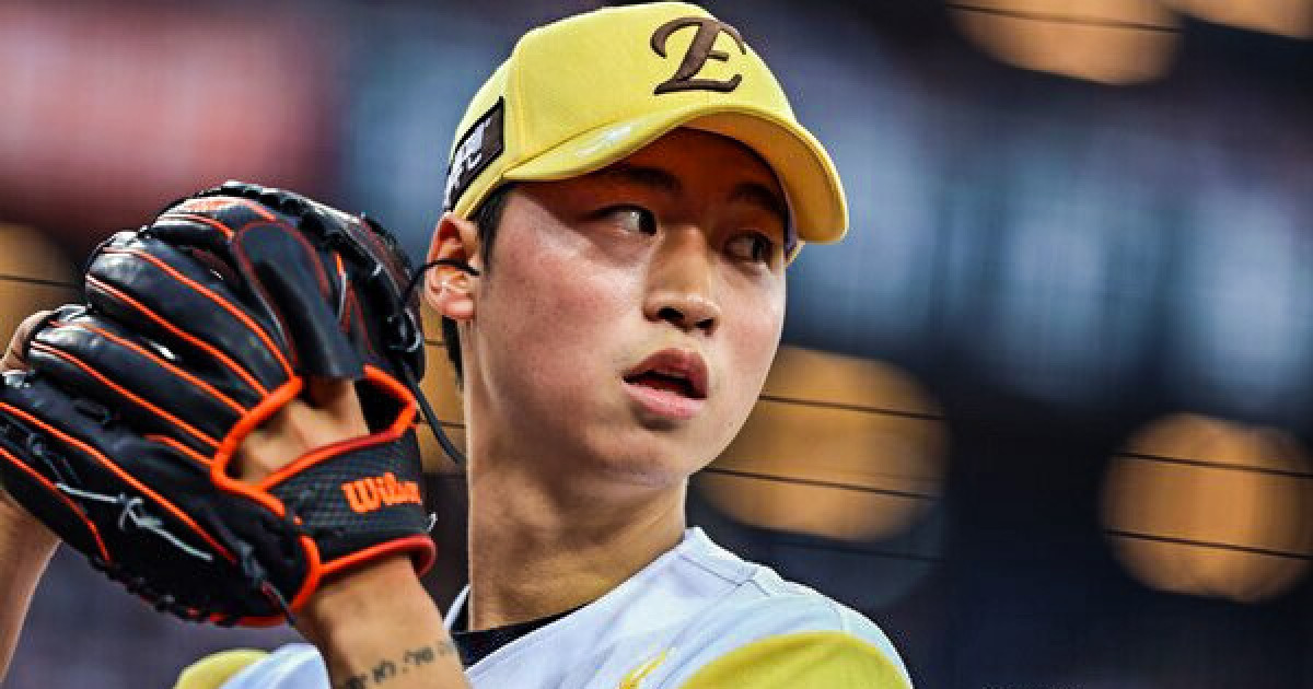 한화 유니폼 입고 딱 2승 했는데...엄상백 토미존+뼛조각 제거 수술, 사실상 내년 전반기까지 OUT