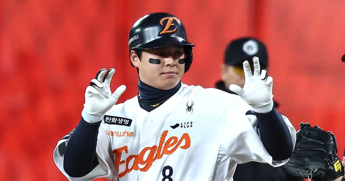 큰손 한화, 노시환 잔류 작전 시작됐다…'최소 150억 원' 장전