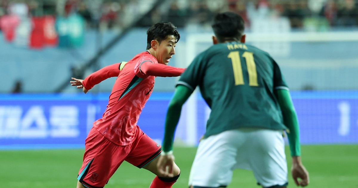 ‘판타스틱4’ 손흥민, 이재성, 이강인, 황희찬 다 출동했는데…‘홍명보호’, 볼리비아와 전반