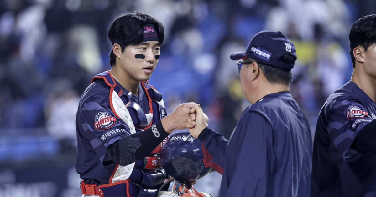 롯데 '백업' 포수가 부린 마법...손성빈 "타자보다 중요한 우리 투수" [IS 피플]
