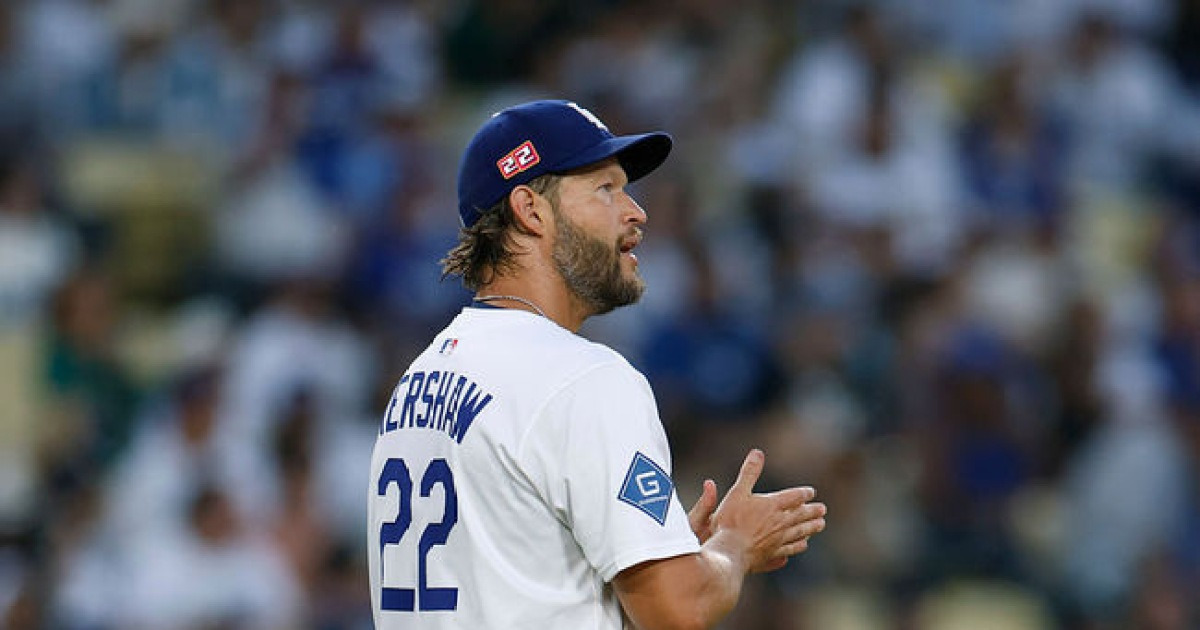 "커쇼 아껴야 한다" 은퇴했으면 다저스 어쩔 뻔 했나, 벌써 7승+2점대 ERA 눈앞…76구 교체 '칼같은 