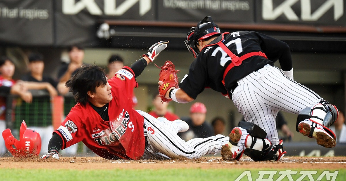 4연패 8위 추락 KIA → 1회 2루와 3루 훔친 박찬호 → 2회 홈까지 내달린 김선빈 → 3회 위즈덤 솔로