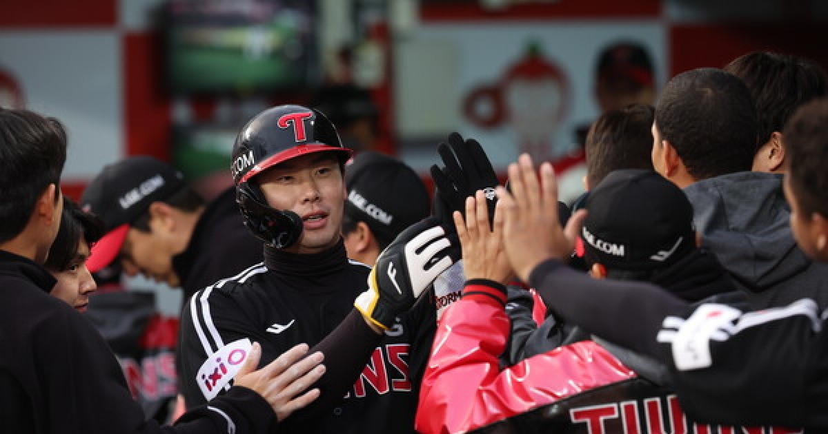 '홍창기-신민재' 테이블세터, '문-오-박-박' 하위타선...LG 트윈스, 완전체 윤곽 나왔다 [스춘 현장]