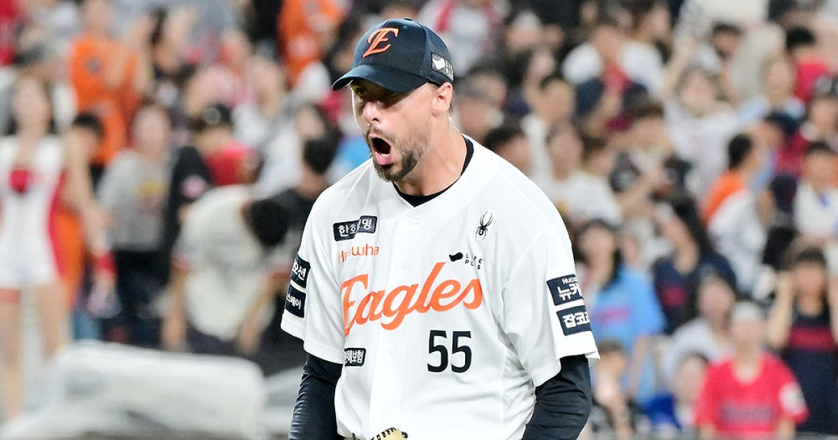 '3연패' 롯데 첩첩산중, 하필 '9일 휴식+4승 무패' 천적 '와승사자' 만난다…류현진 아니면 폰세까