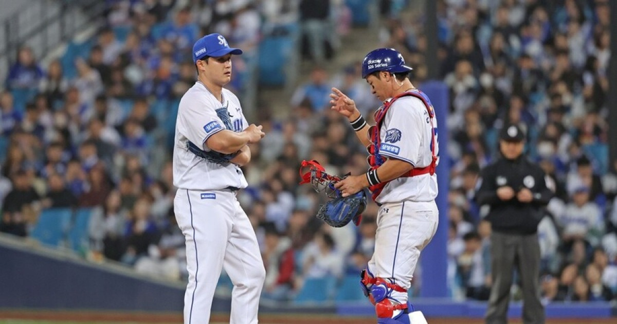 삼성 선발진 왜 이래, 부진에 구설에 'ERA 5.54' 휘청…믿었던 최원태 너마저 이러면