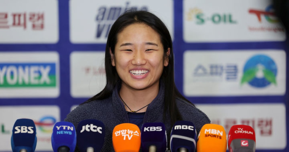 배드민턴 안세영, 말레이시아·인도오픈 정복하고 금의환향 [뉴시스Pic]