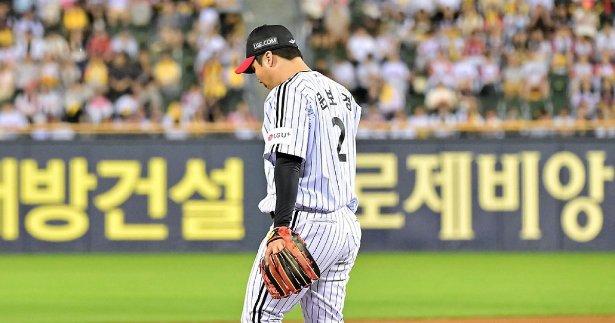 '매직넘버 1·남은 경기 1' LG, 결국 끝까지 왔다…'4타수 무안타' 문보경 7번→신민재 선발 명단 복