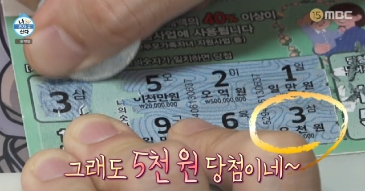 이주승, 도파민 위해 산 복권 당첨됐다‥당첨금 얼마?(나혼산)[결정적장면]