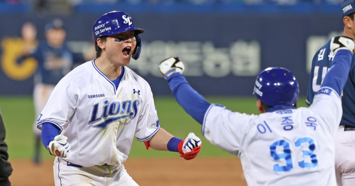 “세계 최초 아닌가?” 박진만도 웃었다, 3루타 두 방에 날아간 사이클링→더 빛난 박승규 [SS백