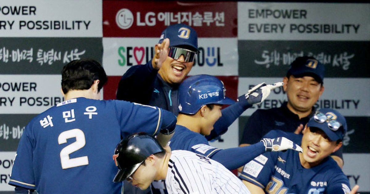 '최초 6연속 밀어내기' NC, LG에 역전승…디아즈 시즌 최다타점 타이(종합)