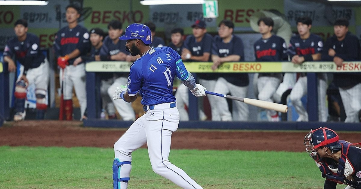 삼성 디아즈, 프로야구 한 시즌 최다 147타점 신기록 달성