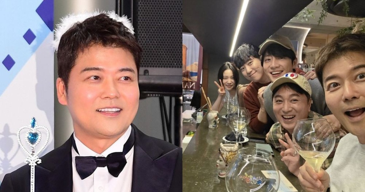 '1억 기부' 전현무, 생일파티 스케일도 남다르네…인맥 총출동 [RE:스타]