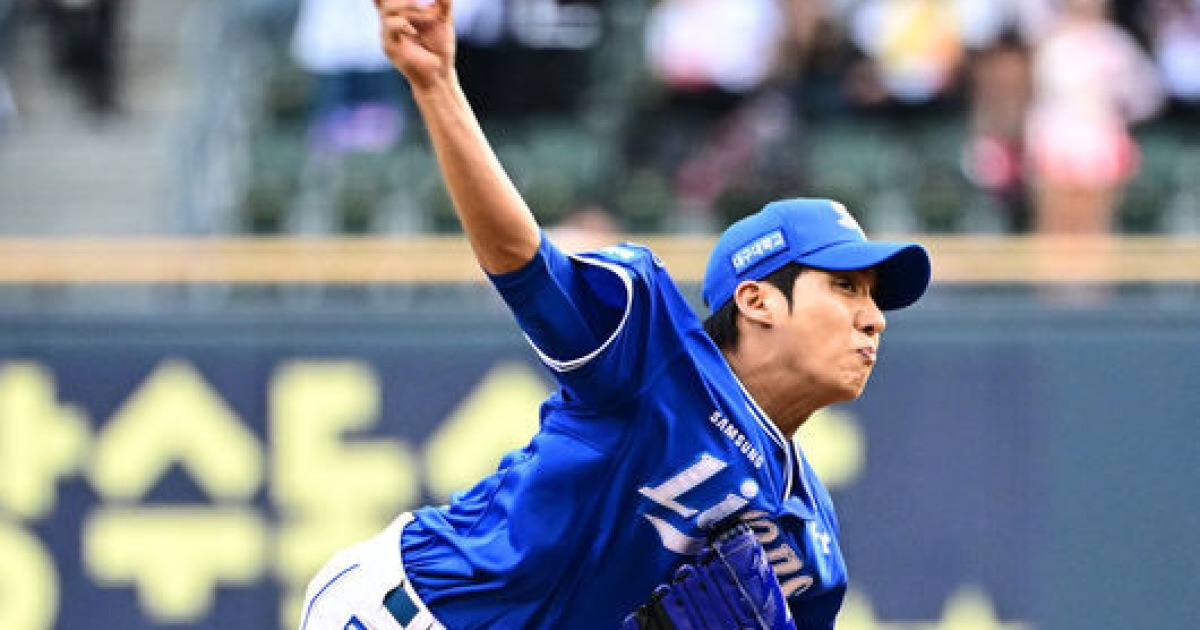 '푸른 피의 에이스' 원태인에서 시작된 삼성의 5연패, 결자해지가 필요하다