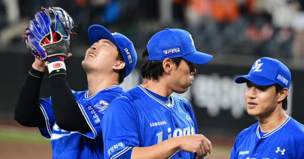 삼성 잘한건가 못한건가…이기면 장땡! 박진만 감독 "적시타 없었지만, 타자들이 집중력 발휘했