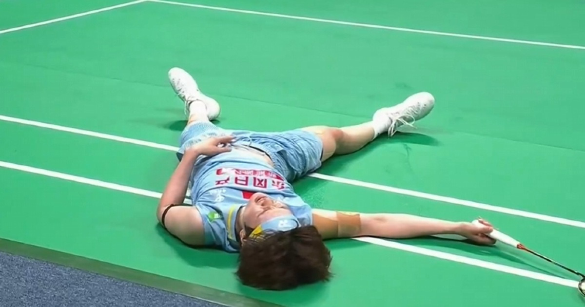 안세영 '기막힌 전략' 우승·설욕 다 잡았다, 쓰러지고 또 쓰러진 中 왕즈이