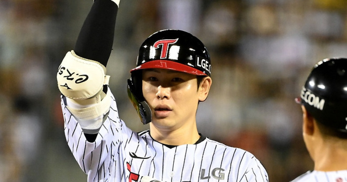 이래서 '홍창기, 홍창기' 그렇게 기다렸구나...4개월 만의 복귀 타석, 당연하단 듯 안타 [잠실 현