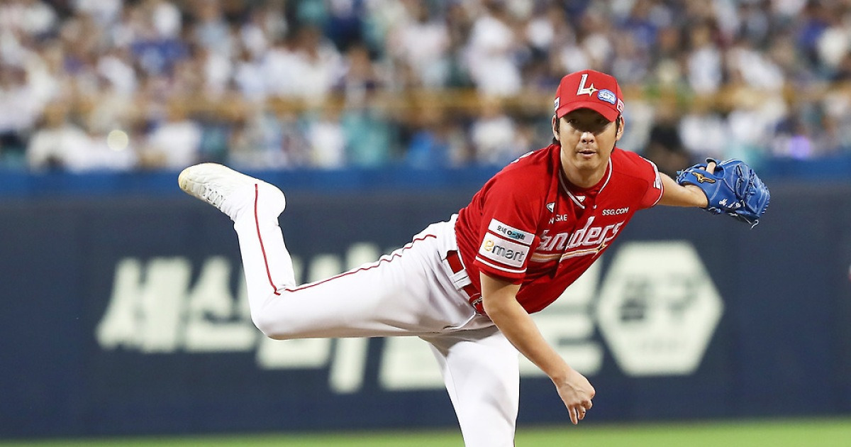 SSG 문승원, 2.1이닝 6피안타 5실점 ‘조기 강판’[스경X현장]