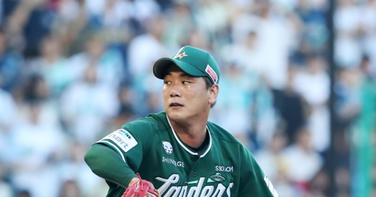 "기대하고 있다" SSG의 3위 고지전, '9월 ERA 9.95' 에이스 김광현의 부진 [IS 피플]