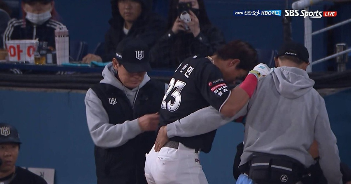 KT 핵심 타자 안현민, 햄스트링 다쳤다…추후 검진 결과 촉각