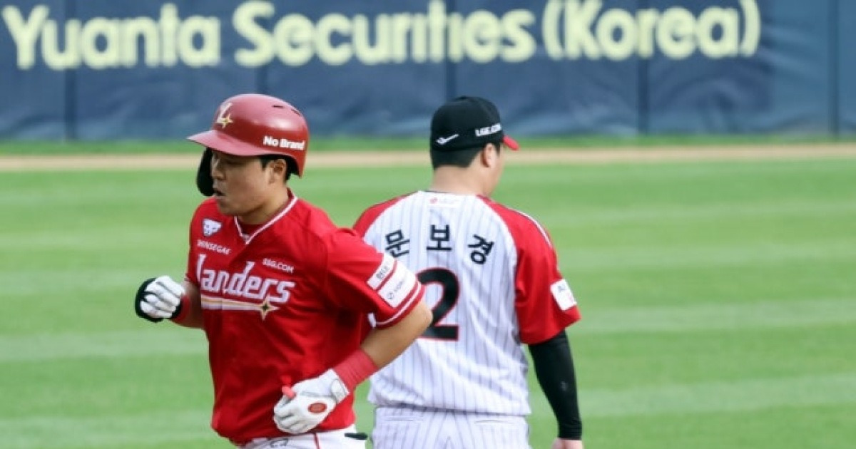 '최다관중 新' LG에 제대로 찬물, 김광현 2000K+천적 임찬규 제압 'SSG 5연승 질주' [잠실 현장리뷰]